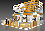 Проект стенда компании Емекс