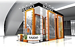 Проект стенда компании RAIDO на выставку MIMS