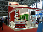 Стенд компании Элопак на выставке мясная и молочная индустрия-2013